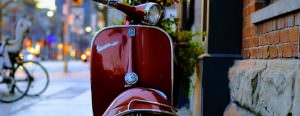 Vintage Vespa hire