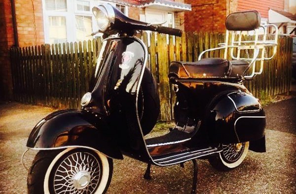 Vintage Vespa hire