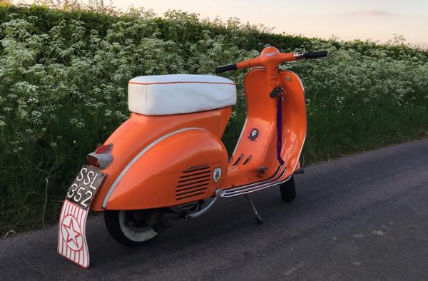 Vintage Vespa hire