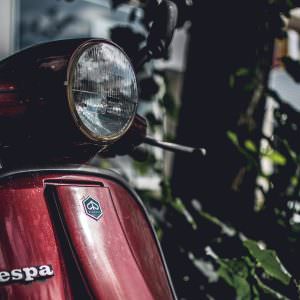 Vintage Vespa hire