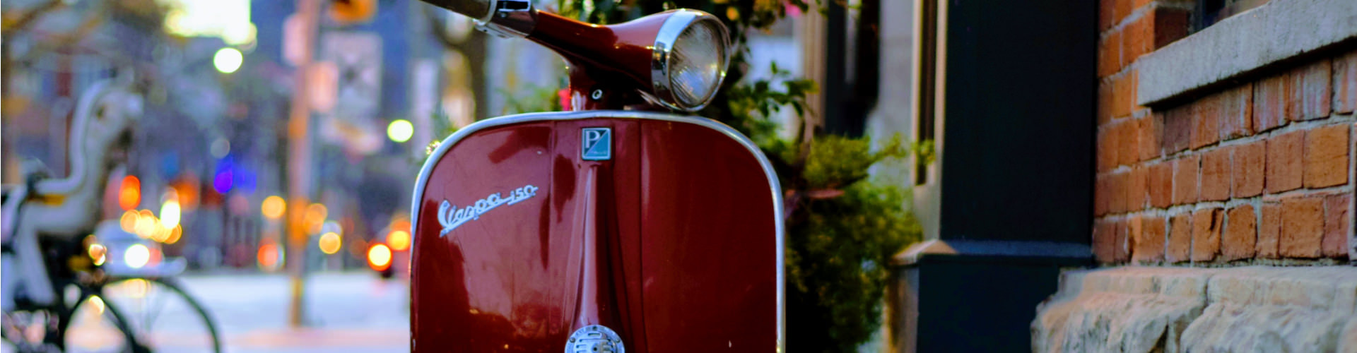 Vintage Vespa hire