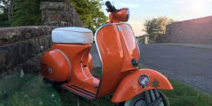 Vintage Vespa hire